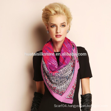 Fashion 100% wool winter designer scarf wholesale china